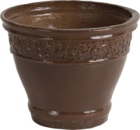 Dynamic Design GVS0612PB Versaille 6-Inch Ceramix Planter, Classic Chic Style, Portobello Dynamic Design GVS0612PB Versaille 6-Inch Ceramix Planter, Classic Chic Style, Portobello