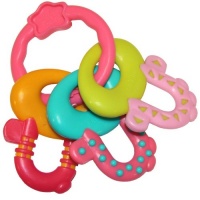 Bright Starts License to Drool Teether, Pretty in Pink Bright Starts License to Drool Teether, Pretty in Pink