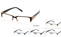IG Unisex Clear Lens Sleek Half Frame Slim Temple Fashion Glasses IG Unisex Clear Lens Sleek Half Frame Slim Temple Fashion Glasses