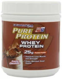 Pure Protein 100% Whey Powder, Frosty Chocolate, 1 pound tub Pure Protein 100% Whey Powder, Frosty Chocolate, 1 pound tub
