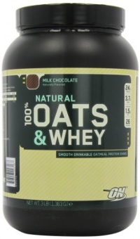 Optimum Nutrition 100% Natural Oats and Whey Milk Chocolate, 3 Pound