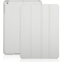 INVELLOP Cement White/Light Gray Leatherette Case Cover for Apple iPad Air 5g 5th Generation INVELLOP Cement White/Light Gray Leatherette Case Cover for Apple iPad Air 5g 5th Generation