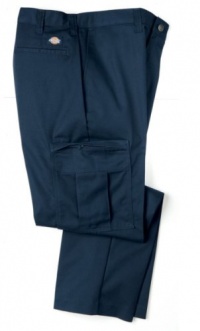Dickies Occupational Workwear 2112372NV 36x32 Polyester/ Cotton Relaxed Fit Men's Premium Industrial Cargo Pant with Straight Leg, 36 Waist Size, 32 Inseam, Navy Blue Dickies Occupational Workwear 2112372NV 36x32 Polyester/ Cotton Relaxed Fit Men's Premium Industrial Cargo Pant with Straight Leg, 36 Waist Size, 32 Inseam, Navy Blue