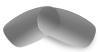 Fuse Lenses for Ray-Ban RB2027 (Predator 2) Dark Grey Gradient Tint