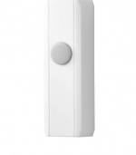 NuTone PB72WH Wireless Unlighted Door Chime Push Button, Weatherproof, White Finish