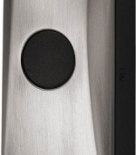 NuTone PB75SN Wireless Unlighted Door Chime Push Button, Satin Nickel Finish