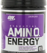 Optimum Nutrition Amino Energy 65 Servings, Concord Grape, 585 Grams