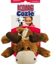 KONG Cozie Marvin the Moose, Medium Dog Toy, Brown