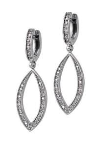 Effy Jewlery 14K White Gold Diamond Earrings, .48 TCW Effy Jewlery 14K White Gold Diamond Earrings, .48 TCW