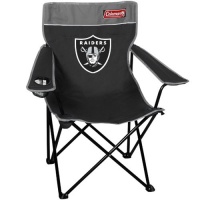 NFL Oakland Raiders Coleman Folding Chair With Carrying Case NFL Oakland Raiders Coleman Folding Chair With Carrying Case