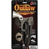Western Legends Outlaw Die Cast Metal Cap Pistol Western Legends Outlaw Die Cast Metal Cap Pistol