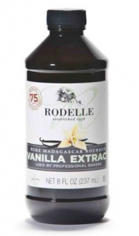 Rodelle Pure Vanilla Extract, 8-Ounce Rodelle Pure Vanilla Extract, 8-Ounce