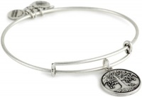 Alex and Ani Bangle Bar Tree of Life Russian-Silver Expandable Bracelet Alex and Ani Bangle Bar Tree of Life Russian-Silver Expandable Bracelet