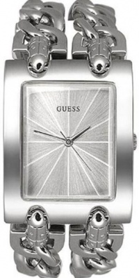 GUESS Women's G75916L Analog Display Quartz Silver Watch GUESS Women's G75916L Analog Display Quartz Silver Watch