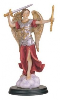 5-Inch Archangel Michael Holy Figurine Religious Decoration Statue