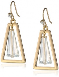 Kenneth Cole New York Jet Geometric Orbital and Faceted Bead Drop Earrings Kenneth Cole New York Jet Geometric Orbital and Faceted Bead Drop Earrings