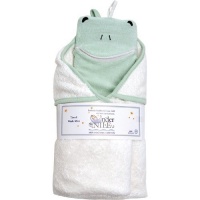 Organic Cotton Hooded Towel & Wash cloth - Frog Organic Cotton Hooded Towel & Wash cloth - Frog