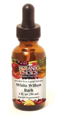 Botanic Choice White Willow Bark Alcohol Free Liquid Extract Herbal Supplements, 1 Ounce Botanic Choice White Willow Bark Alcohol Free Liquid Extract Herbal Supplements, 1 Ounce
