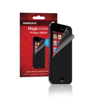 MediaDevil Magicscreen Screen Protector: Privacy - Apple iPhone 5 (1 x FRONT screen protector). MediaDevil Magicscreen Screen Protector: Privacy - Apple iPhone 5 (1 x FRONT screen protector).