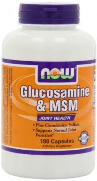 NOW Foods Glucosamine and MSM Joint Health, 180 Capsules NOW Foods Glucosamine and MSM Joint Health, 180 Capsules