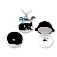 DM Merchandising Whale Pendant Necklace DM Merchandising Whale Pendant Necklace