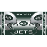 NFL New York Jets Fiber Reactive Beach Towel NFL New York Jets Fiber Reactive Beach Towel