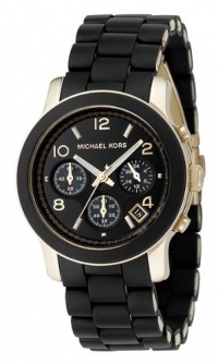 Michael Kors Quartz, Black Dial with Black Goldtone Bracelet - Womens Watch MK5191 Michael Kors Quartz, Black Dial with Black Goldtone Bracelet - Womens Watch MK5191