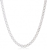 Men's 14k Gold 3.2mm Flat Mariner Chain Necklace
