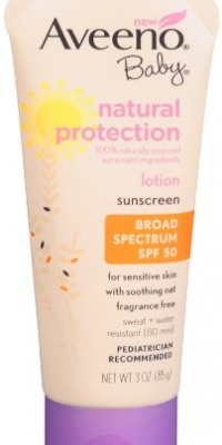 Averno Baby Natural Protection Sunscreen Lotion SPF 50, 3 Ounce