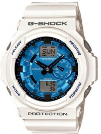 G-Shock GA-150 Watch - White / Blue G-Shock GA-150 Watch - White / Blue