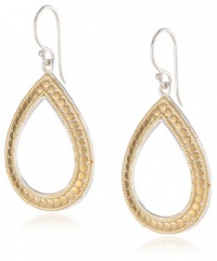 Anna Beck Designs Gili 18k Gold-Plated Medium Wire Rimmed Open Drop Earrings Anna Beck Designs Gili 18k Gold-Plated Medium Wire Rimmed Open Drop Earrings