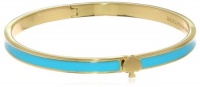 kate spade new york Spade Bangles Thin Hinge Turquoise Bracelet, 2.25