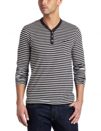 French Connection Men's Footcandle Stripe Henley French Connection Men's Footcandle Stripe Henley