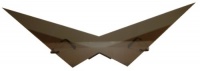 Medium black pointy v costume cosplay glasses Medium black pointy v costume cosplay glasses