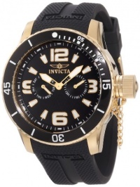 Invicta Men's 1792 Specialty Black Textured Dial Black Silicone Watch Invicta Men's 1792 Specialty Black Textured Dial Black Silicone Watch