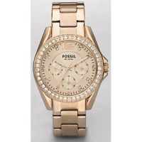Fossil Quartz Rosegold Gem Dial Rosegold Band - Women's Watch ES2811 Fossil Quartz Rosegold Gem Dial Rosegold Band - Women's Watch ES2811