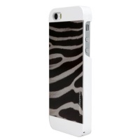 Motomo Safari Aluminum Slim Hard Case for iPhone 5 / 5S - Zebra/White Motomo Safari Aluminum Slim Hard Case for iPhone 5 / 5S - Zebra/White
