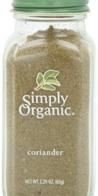 Simply Organic - Coriander - 2.29 oz. Simply Organic - Coriander - 2.29 oz.