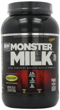 CytoSport Monster Milk, Banana Creme, 33 oz