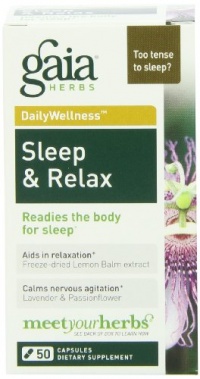 Gaia Herbs Sleep & Relax, 50 Capsules Gaia Herbs Sleep & Relax, 50 Capsules