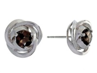 Balissima By Effy Collection Sterling Silver Smoky Quartz Earrings Balissima By Effy Collection Sterling Silver Smoky Quartz Earrings