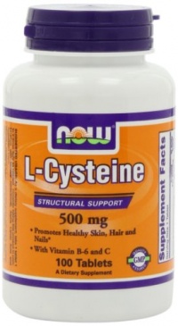 NOW Foods L-Cysteine 500mg, 100 Tablets NOW Foods L-Cysteine 500mg, 100 Tablets