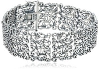 Sterling Silver Oxidized Bracelet, 7.25 Sterling Silver Oxidized Bracelet, 7.25