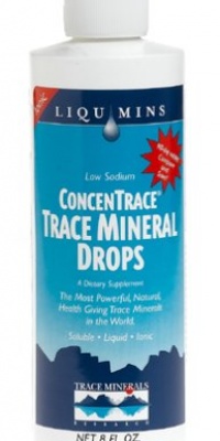 Liqumins ConcenTrace Trace Mineral Drops, Low Sodium, 8-Ounce Bottle Liqumins ConcenTrace Trace Mineral Drops, Low Sodium, 8-Ounce Bottle