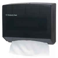 Kimberly Clark IN-SIGHT Scottfold 09215 Compact Towel Dispenser, 10-115/128 Width x 9 Height x 4-51/64 Depth, Smoke Kimberly Clark IN-SIGHT Scottfold 09215 Compact Towel Dispenser, 10-115/128 Width x 9 Height x 4-51/64 Depth, Smoke