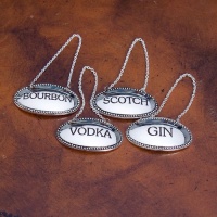 SET OF 4 LIQUOR LABELS