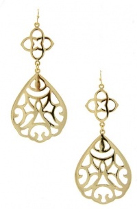 JUICY GIRL GEOMETRY CUTOUT EARRING (Gold) JUICY GIRL GEOMETRY CUTOUT EARRING (Gold)