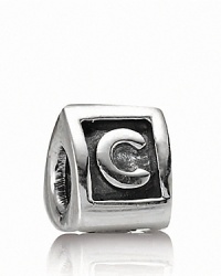 Add meaningful initials to your PANDORA bracelet with sterling silver alpha charms. Add meaningful initials to your PANDORA bracelet with sterling silver alpha charms.