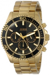GUESS Men's U0170G2 Gold-Tone Sportwise Chronograph Watch GUESS Men's U0170G2 Gold-Tone Sportwise Chronograph Watch