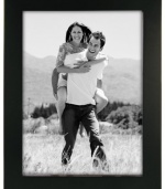 Linear Black Picture Frame 6x8